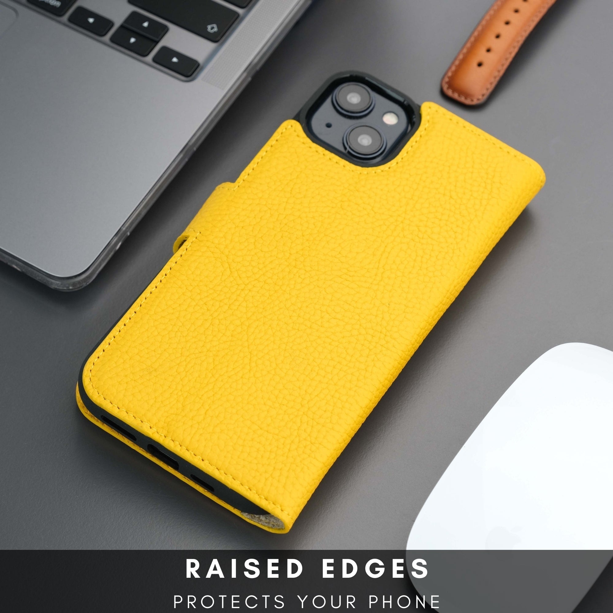 Casper iPhone 16 Wallet Case Leather MagSafe