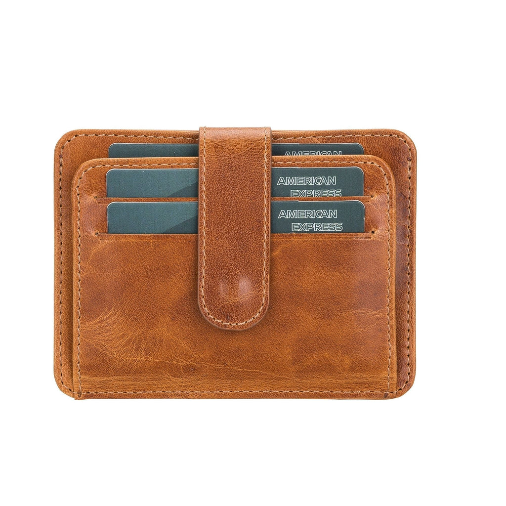 Cortez Handcrafted Leather Slim Wallet with Card Holder