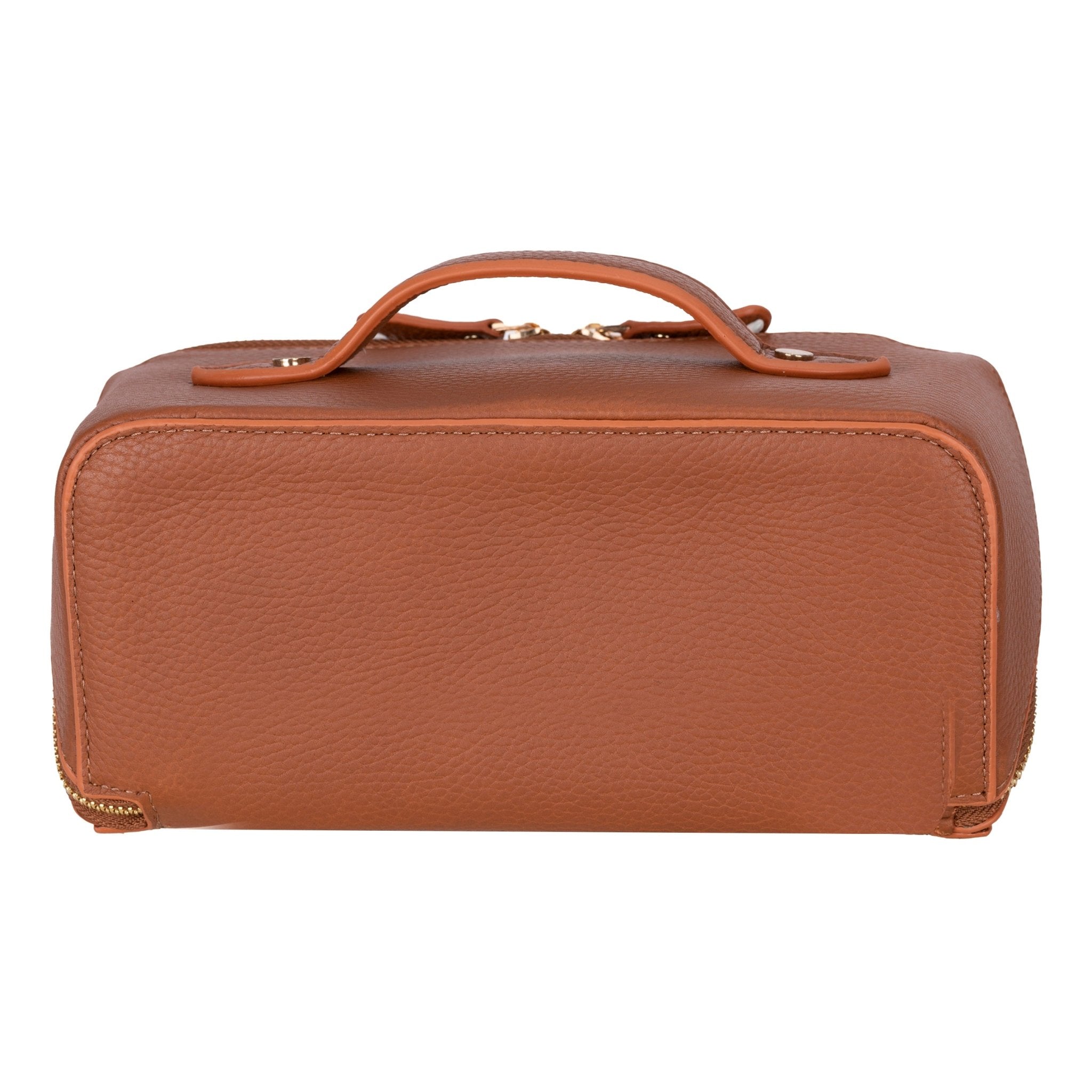 Haines Leather Cosmetic Bag – Stylish & Durable Makeup Bag for Travel