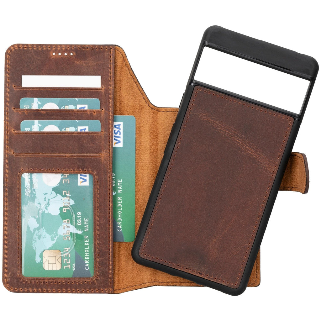 Sheridan Detachable Leather Google Pixel 8 Wallet Case